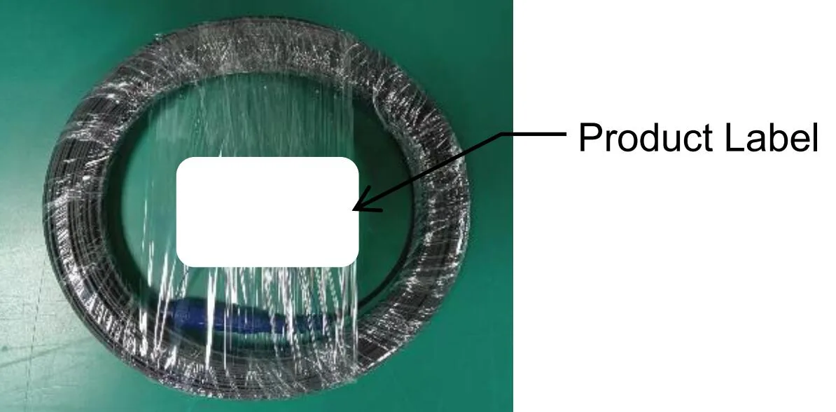 5x2mm Waterproof Drop Cable Mini SC~SC/APC Connector Optical Patch Cords