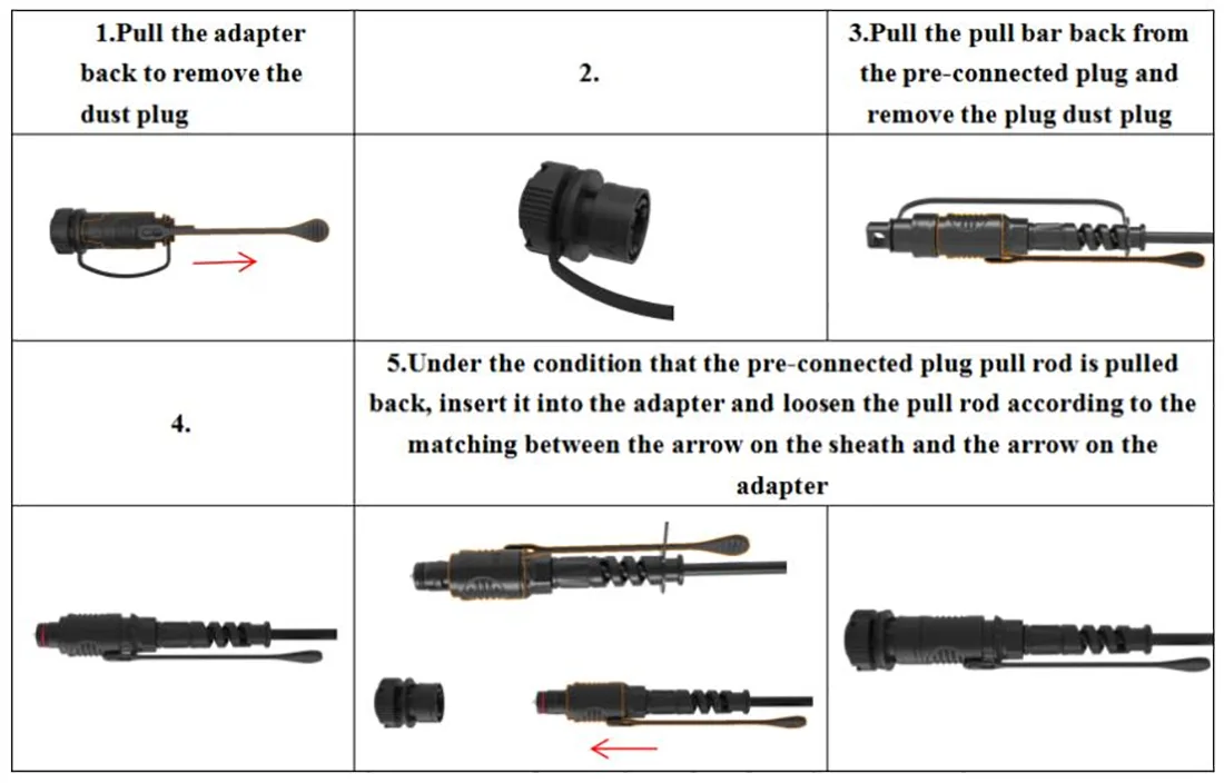 Pre-connectorized Fiber Optic Cable Distribution Box GFS-004-006C